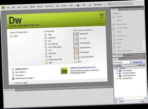 dreamweaver cs4 trial.